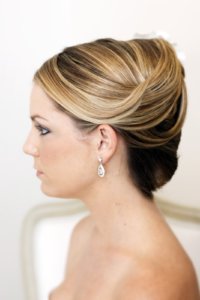 French Twist Wedding Hairstyle