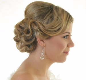 Art Deco Wedding Hairstyle