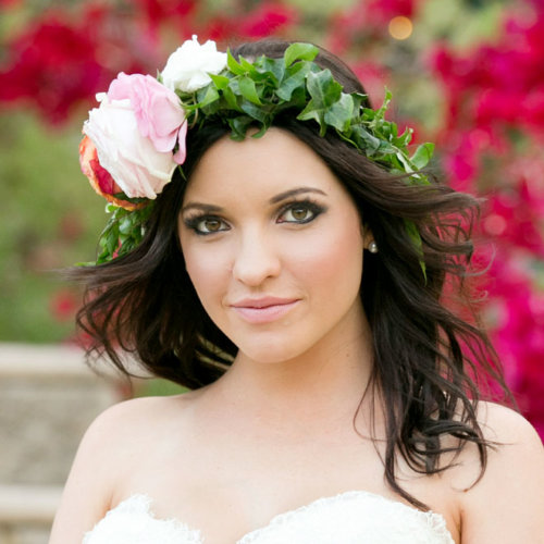 Maleny wedding makeup and hair styling