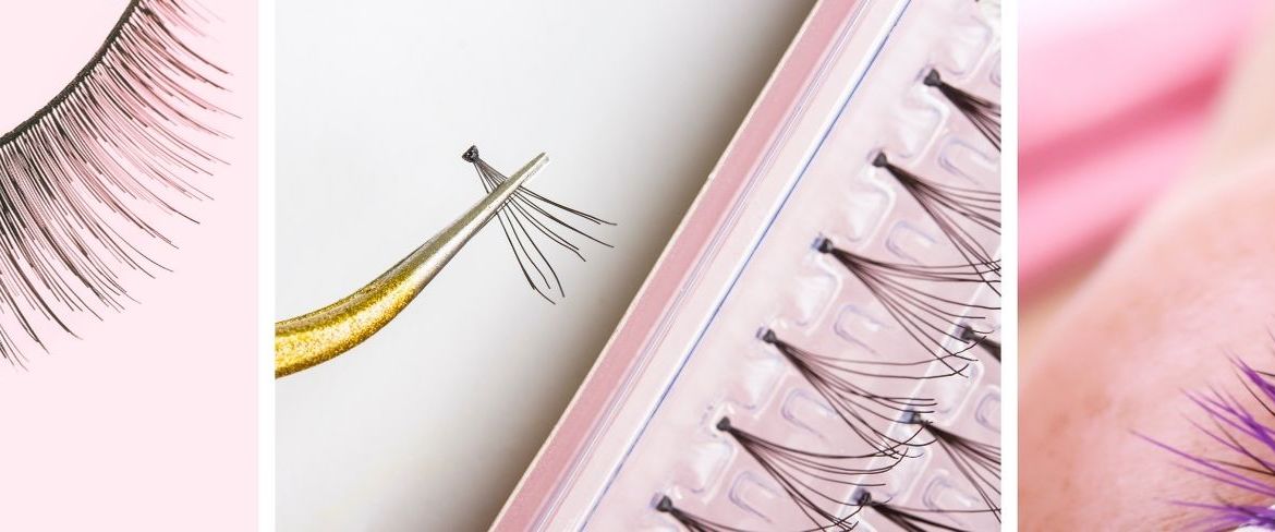 False lashes for wedding day