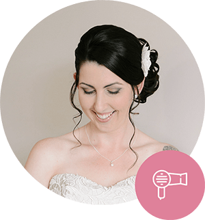 Sunshine Coast wedding makeup and hair styling